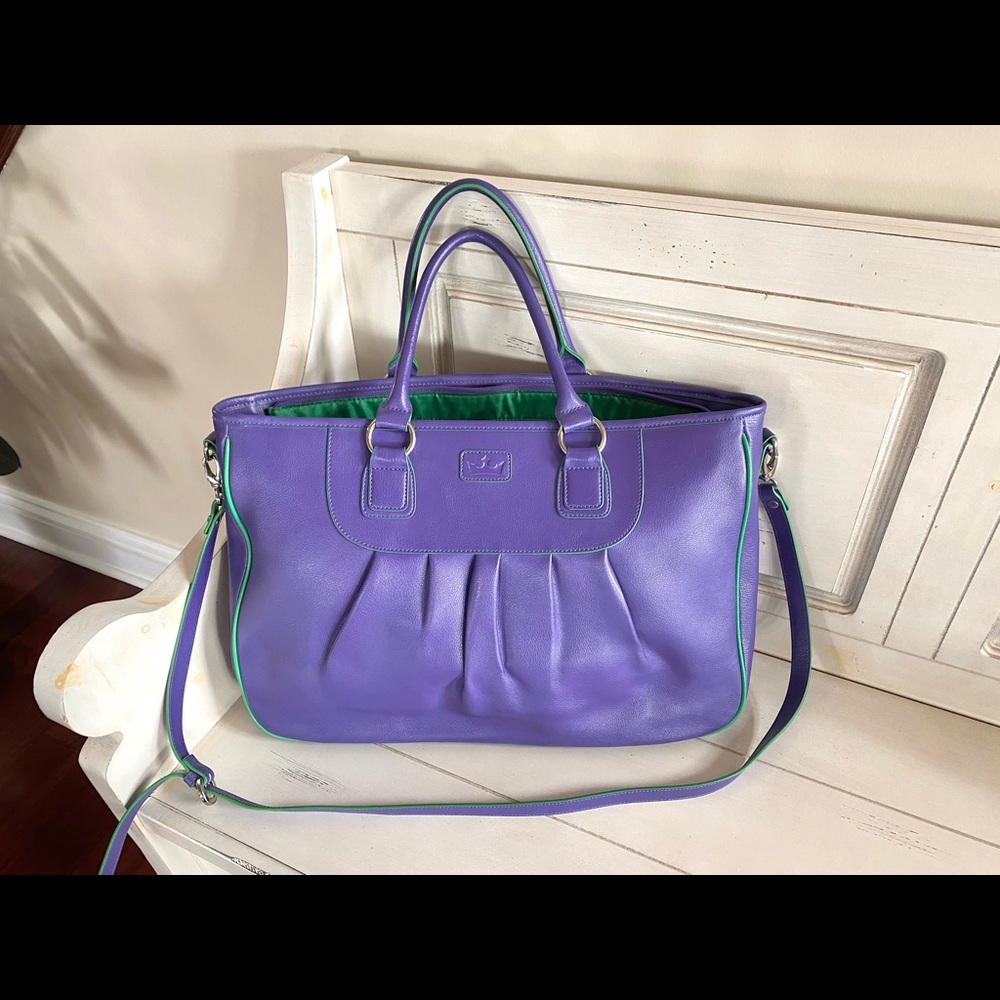 Baekgaard Leather Weekender Bag